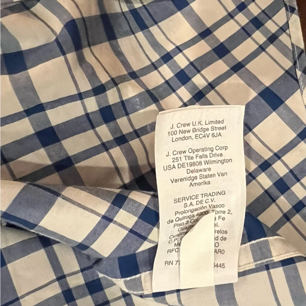 J. Crew flex button down XL NWOT